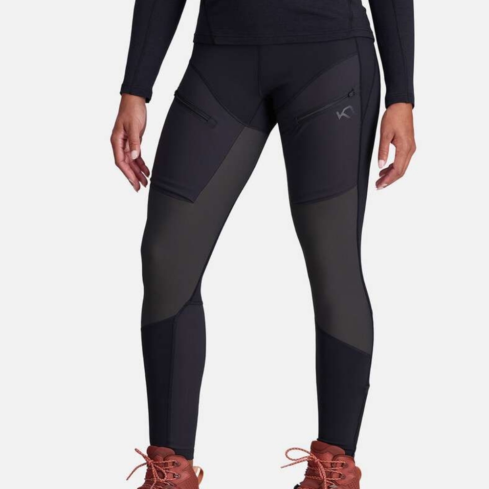 Kari Traa Leggings Workout Tights Size Small in Black